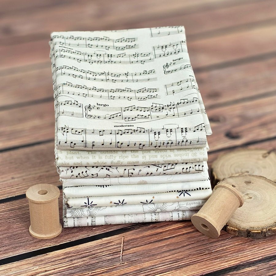 The Subtle Stuff Low Volume Fat Quarter Bundle – FWFS Exclusive by Fort Worth Fabric Studio