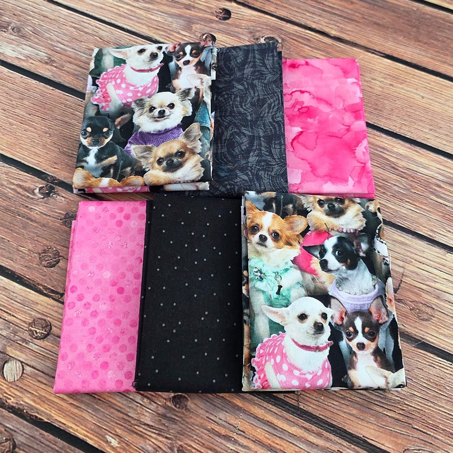 The Usual Suspects – FWFS Exclusive 6 Piece Fat Quarter Bundle by Fort Worth Fabric Studio