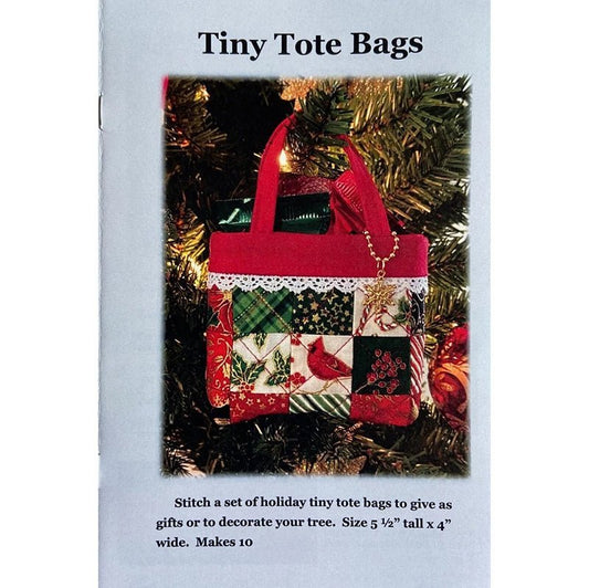 Tiny Tote Bags Pattern by J. Minnis Designs by J. Minnis Designs