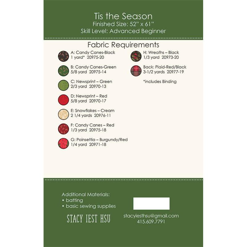 Tis the Season Quilt Pattern by Stacy Iest Hsu by Stacy Iest Hsu