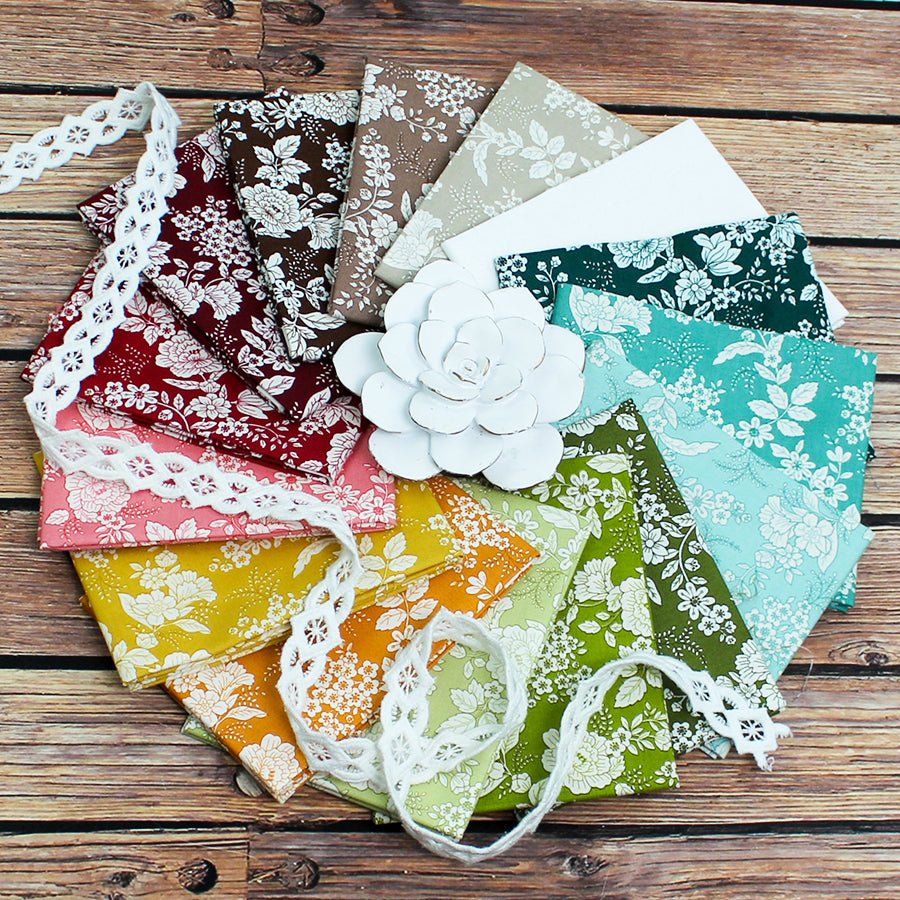 Tranquility Fat Quarter Bundle from Henry Glass - Henry Glass from Fort Worth Fabric Studio