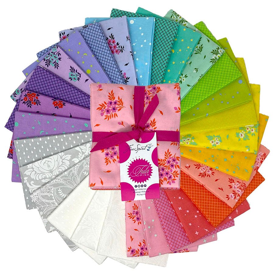 Tula Pink 2025 True Colors Fat Quarter Bundle - Free Spirit from Fort Worth Fabric Studio