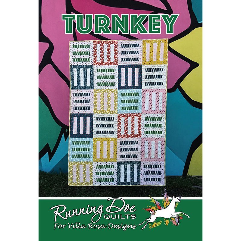 Turnkey Quilt Pattern by Villa Rosa Designs