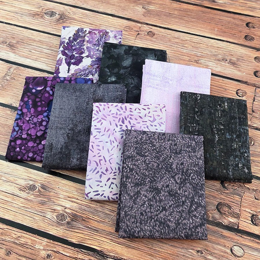 Twlight in Blanco – FWFS Exclusive 8 Piece Fat Quarter Bundle by Fort Worth Fabric Studio