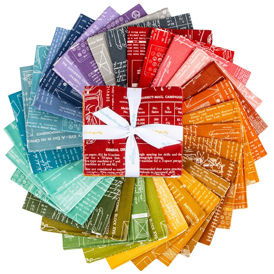TYPE/ography Fat Quarter Bundle by Riley Blake