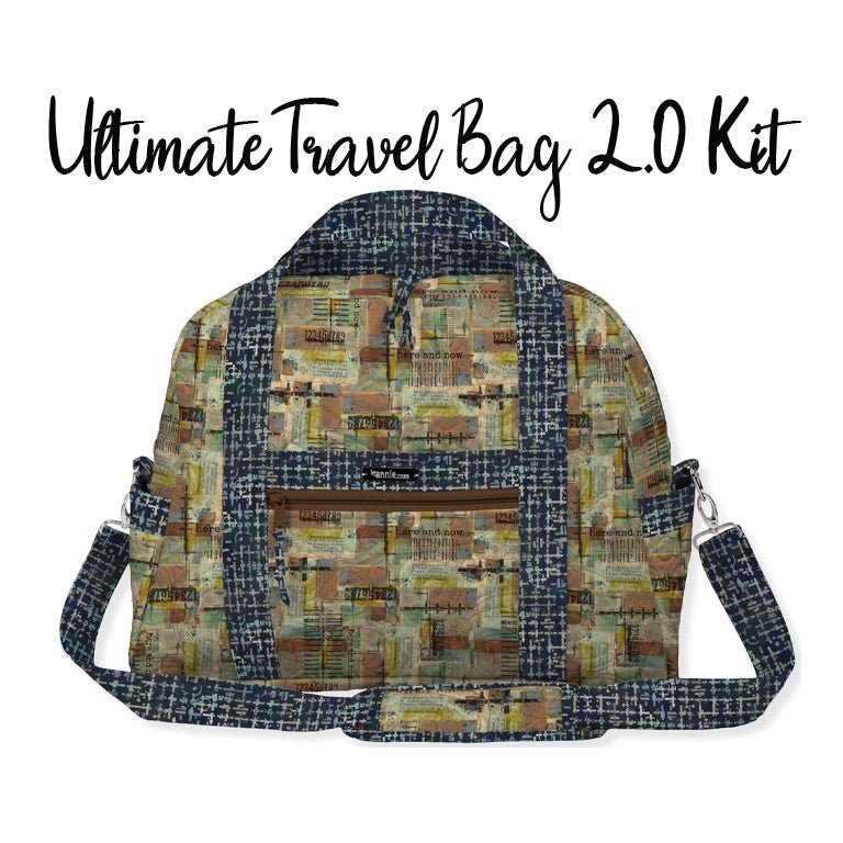 Ultimate Travel Bag 2.0 Kit with On Your Mark from Free Spirit - Free Spirit from Fort Worth Fabric Studio