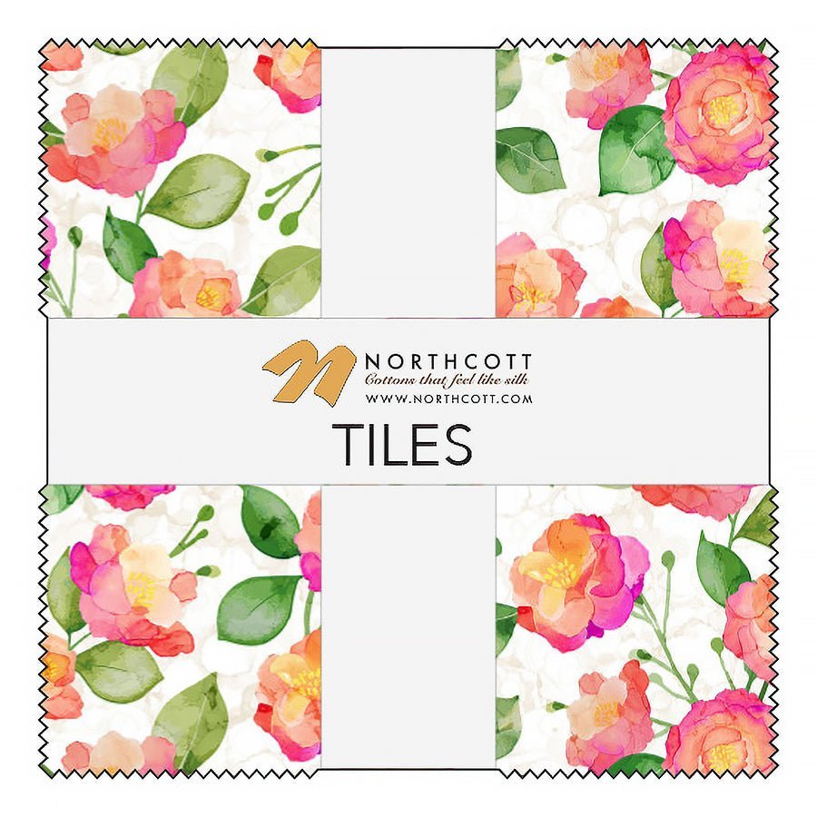 Veranda 10" Squares by Northcott