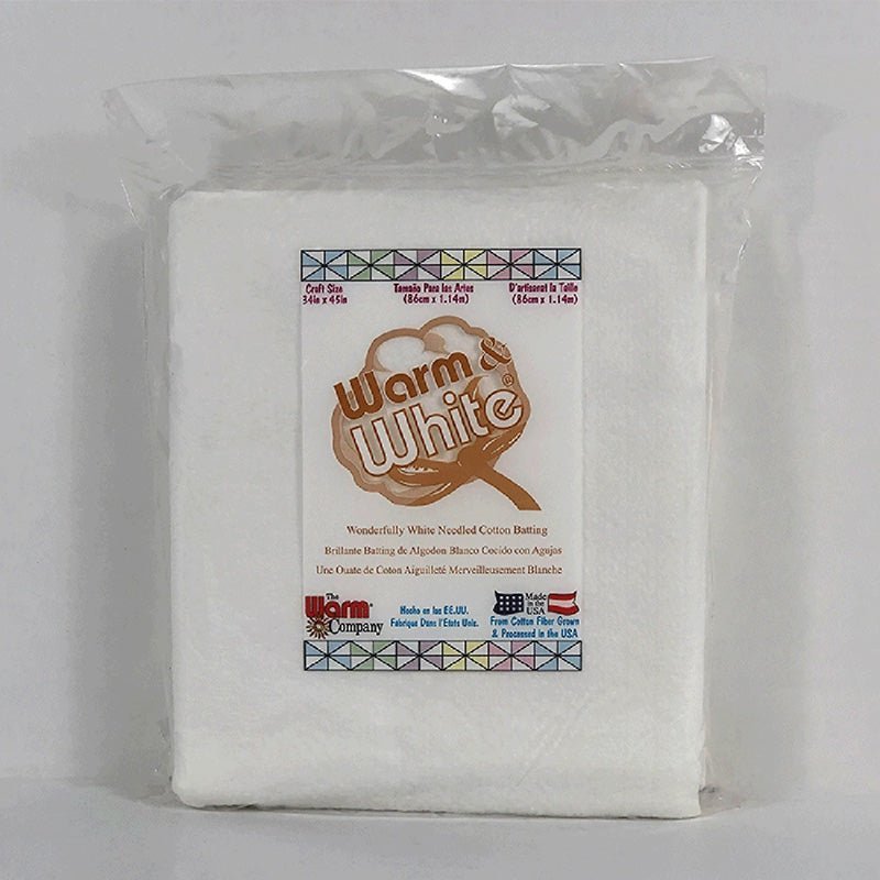 Warm & White Batting Craft Size 34 X 45 by The Warm Company by The Warm Company