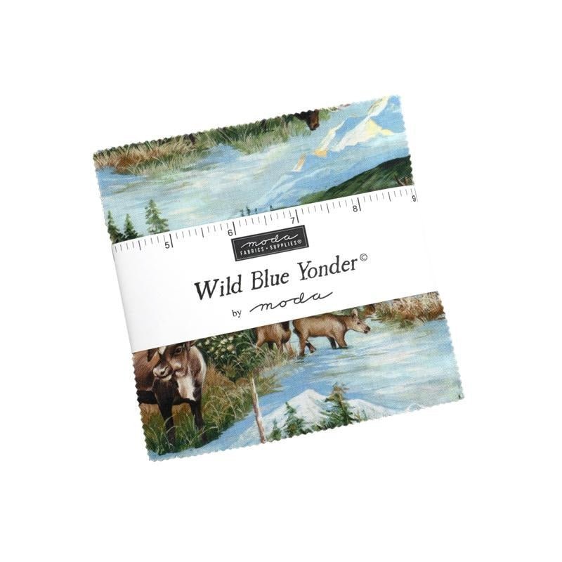 Wild Blue Yonder Charm Pack by Moda
