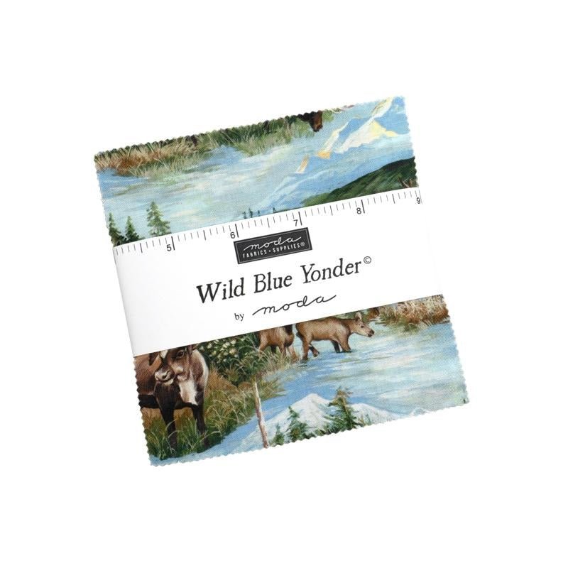 Wild Blue Yonder Charm Pack - Moda from Fort Worth Fabric Studio