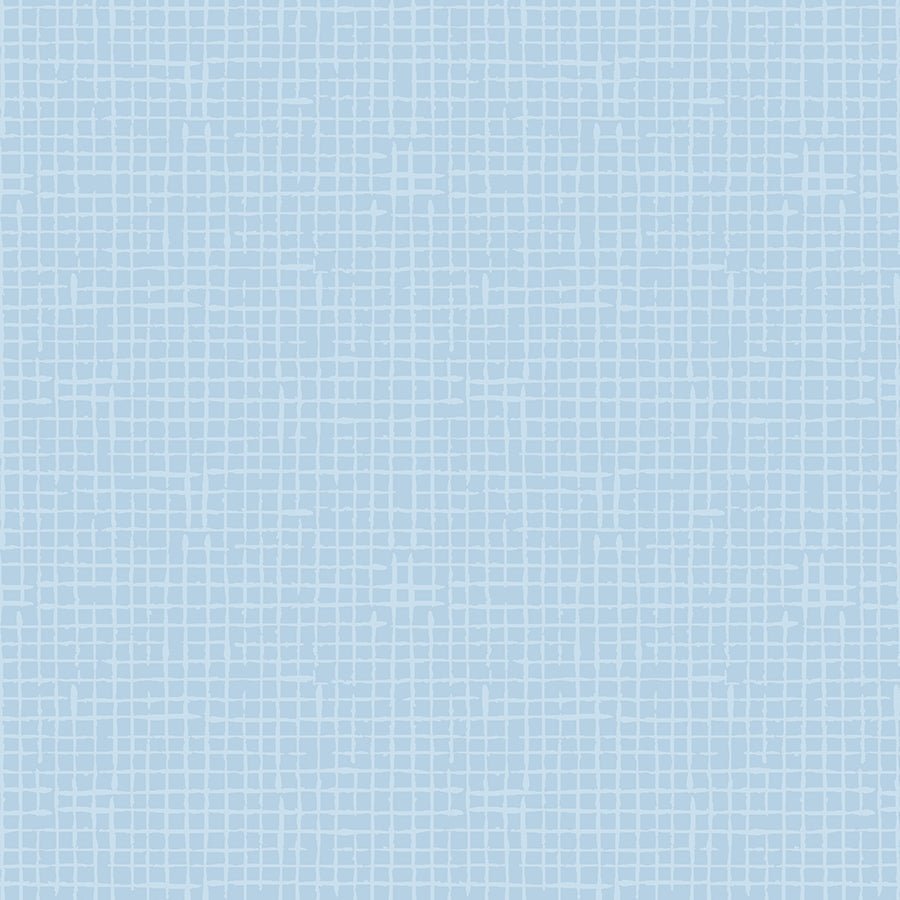Wilmington Summertime Daydream Grid Texture Light Blue 1 Yard Cut by Wilmington Prints