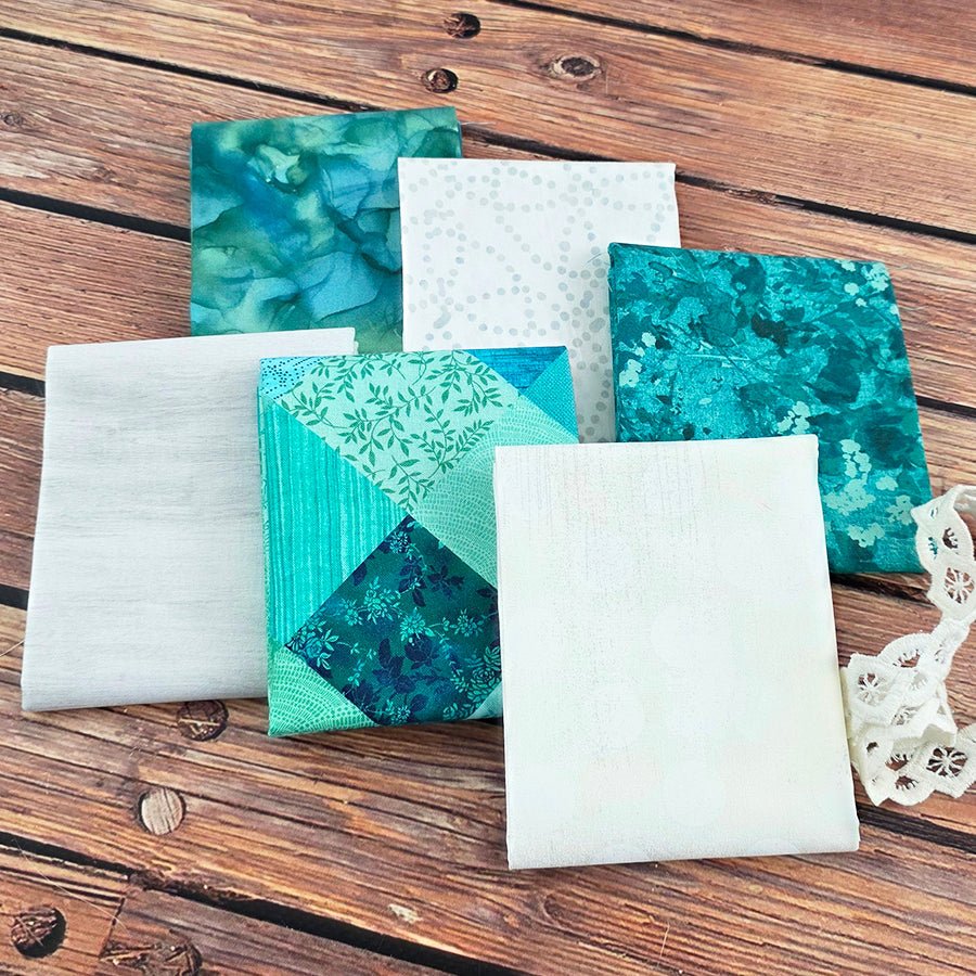 Wimberley Blue Hole – FWFS Exclusive 6 Piece Fat Quarter Bundle - Fort Worth Fabric Studio from Fort Worth Fabric Studio