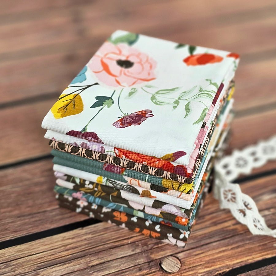 Winged Medley Fat Quarter Bundle from Riley Blake 7 Prints by Riley Blake