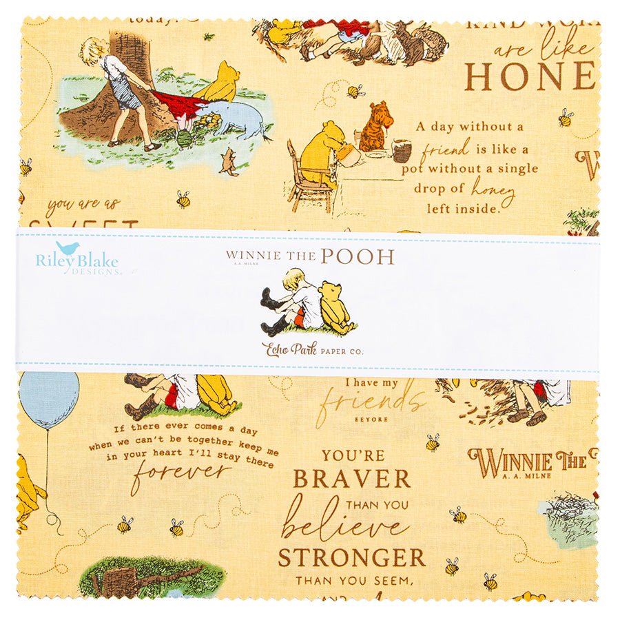 Winnie the Pooh 10" Stacker by Riley Blake