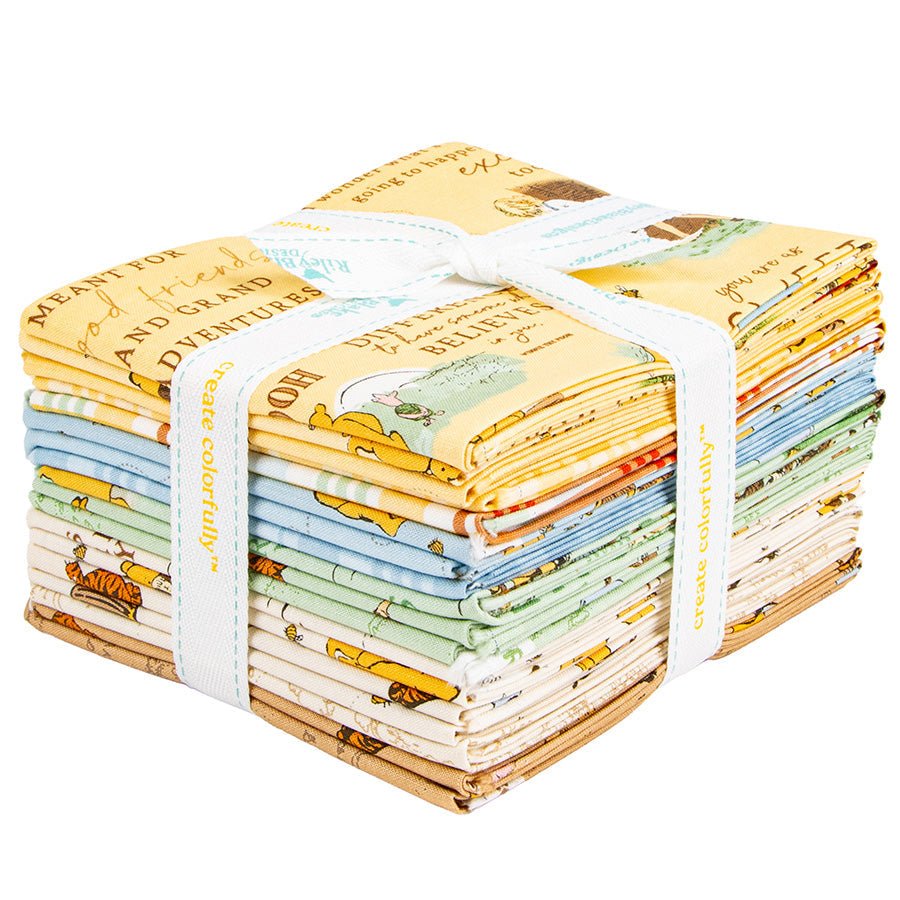 Winnie the Pooh Fat Quarter Bundle by Riley Blake