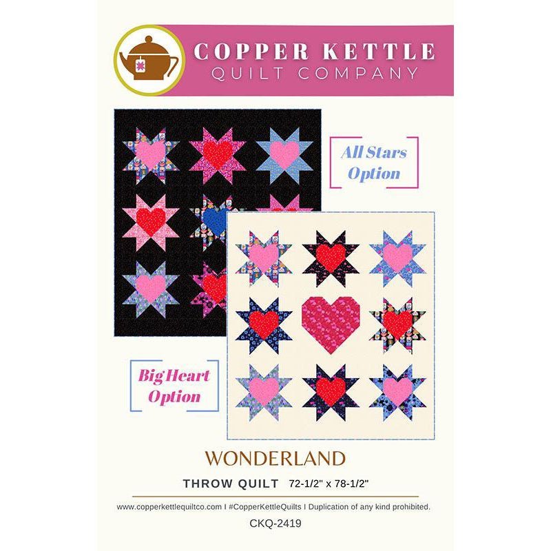 Wonderland Quilt Pattern by Copper Kettle Quilts by Copper Kettle Quilts