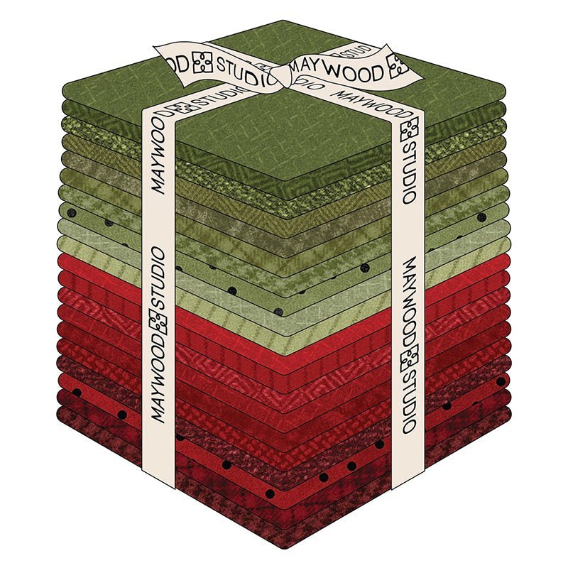 Woolies Flannel Holiday Warmth Fat Quarter Bundle by Maywood Studio