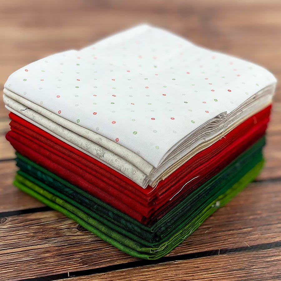 Yule Love This Fat Quarter Bundle | Fundamentals by White Owl Textiles by White Owl Textiles