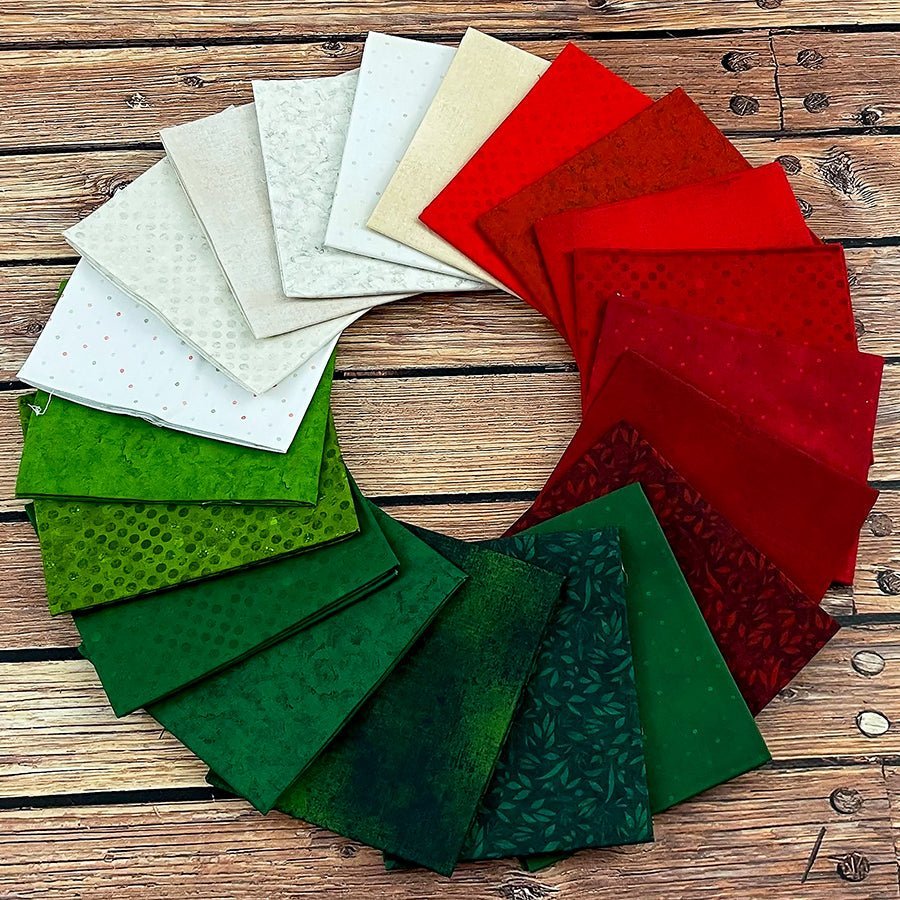 Yule Love This Fat Quarter Bundle | Fundamentals by White Owl Textiles by White Owl Textiles