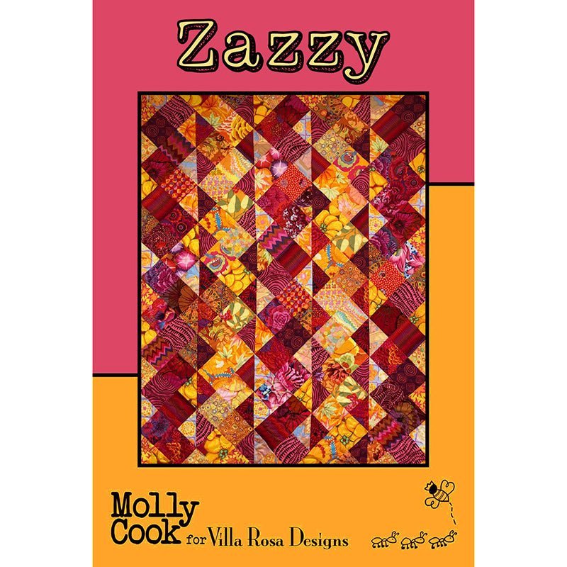 Zazzy Quilt Pattern by Villa Rosa Designs