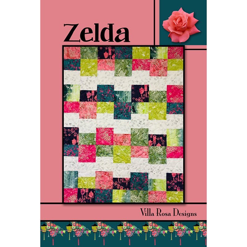 Zelda Quilt Pattern by Villa Rosa Designs